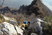 Il selvaggio impegnativo CORNO REGISMONDO, panoramicissimo su Lecco , i suoi laghi e monti, il 22 nov. 2017 - FOTOGALLERY